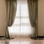 عکس تور گلدوزی طرح مروارید