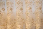 تور گلدوزی طرح شقایق کد31005 - تصویر 2