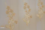 تور گلدوزی طرح شقایق کد31005 - تصویر 5